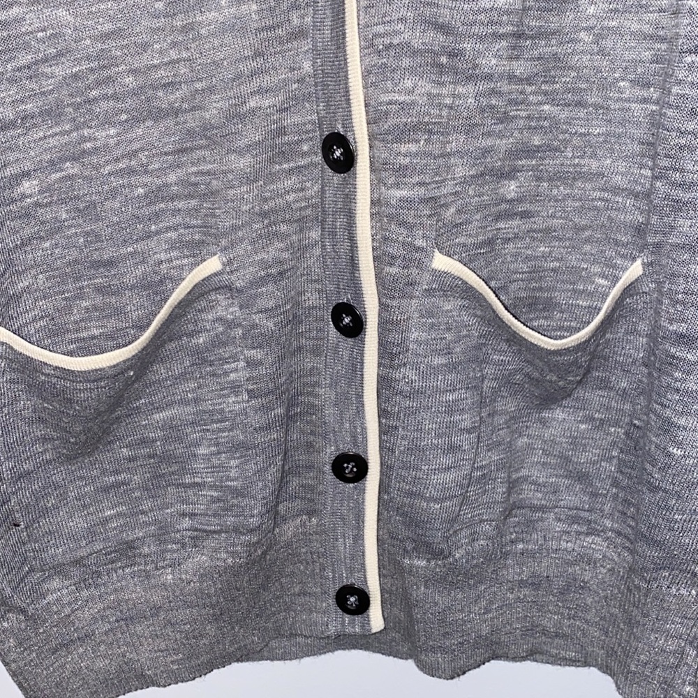 Madewell Color Tip Button Down Cardigan - image 6